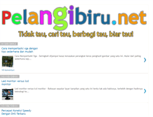 Tablet Screenshot of pelangibiru.net